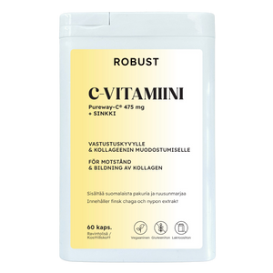 C-vitamiini Pureway-C® + Sinkki 60 kaps.