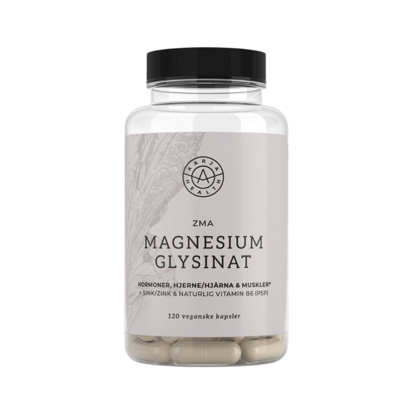 ZMA – Magnesiumglycinat, 120 kapslar