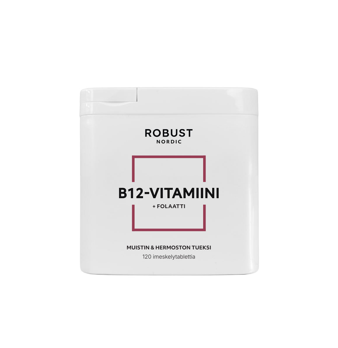 B12-vitamiini + Folaatti